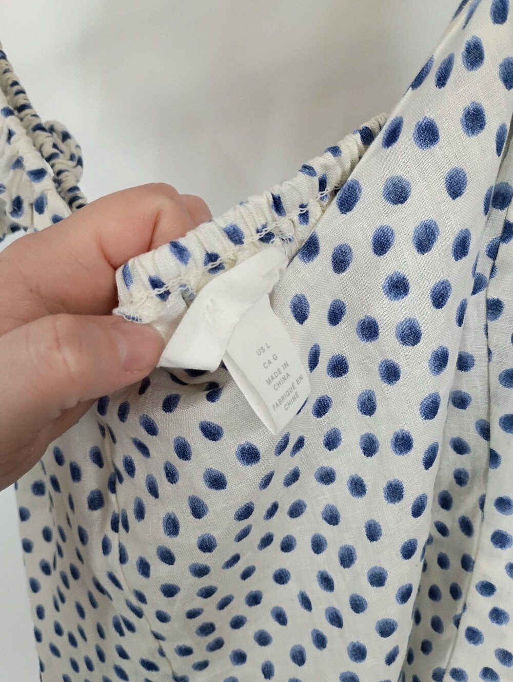 H&M Linen Ruffle Cami - Picture 2 of 4